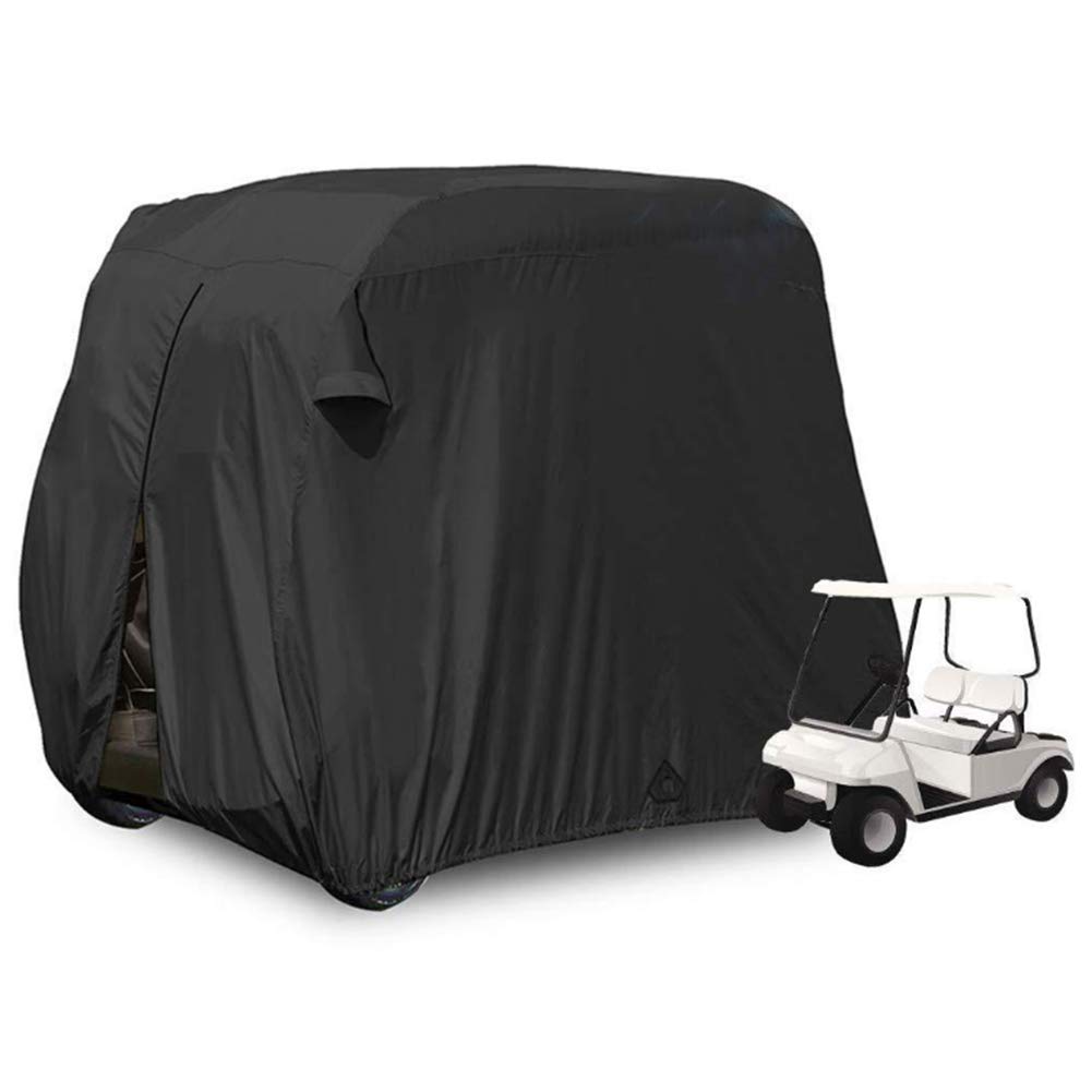 Zerodis cart cove 210D Black Cart Cover Waterproof Rainproof Dustproof Cover for Cart Home Supplies