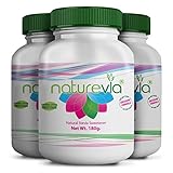 Stevia Naturevia Prebiotic Sweeteener |Natural Sweetener with Inulin, No Dextrose,No Erythritol, No Reb A, Good Taste |3 Powder jars 6.3 OZ 3-PACK