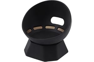 For Echo Dot 4 5 Speaker Stand with Silicone Stable Base, Non Slip Feature for Secure Device Placement, Modern and Space Savi