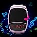 SVPRO Wireless Bluetooth Speaker Watch,Intelligent Bracelet with Music Player,Hands-free call,Self-timer,Supporting USB,TF Card Taking Photoes and Clock Display (B90, purple)