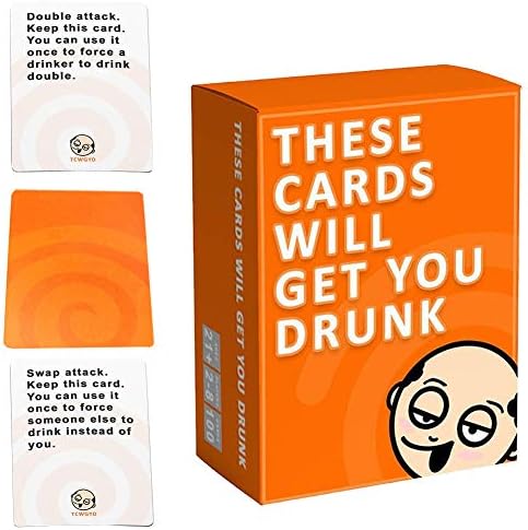 These Cards Will Get You Drunk Fun Adult Drinking Game For Parties Bar Home Card Game