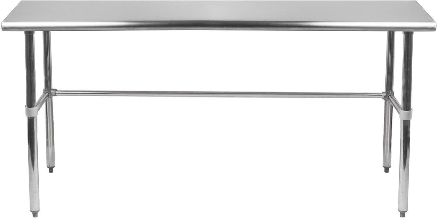 Amazon Com Amgood 24 X 60 Stainless Steel Work Table With Open