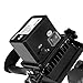 LE 10W Rechargeable Portable LED Work Light, 60W Halogen Bulb Equivalent, 700lm, Adapter and Car Charger Included, Waterproof, Outdoor Floodlight