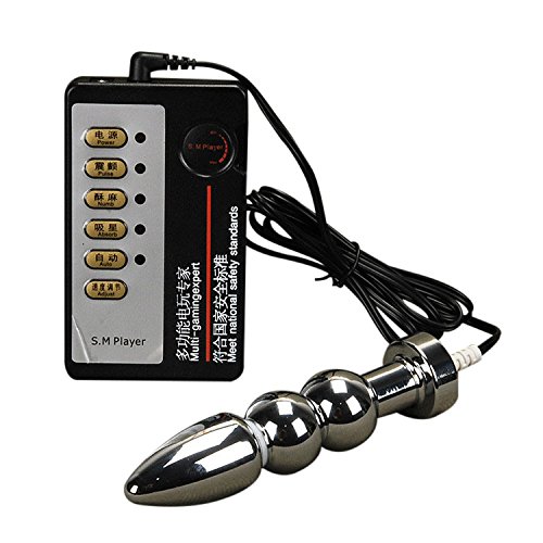 The Bondage Locker Double Plug E-Stim Anal Electro Sex Play Machine