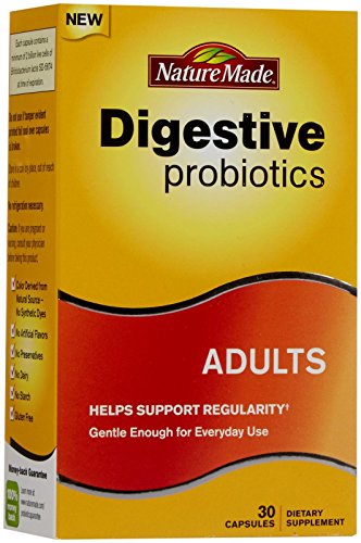 Nature Made Digestive Probiotics for Adults, 30 Capsules Nature Made Digestive Probiotics for Adults, 30 Capsules