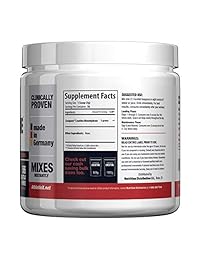 German Creatine (Pure Creapure, The Purest Creatine Monohydrate Available) - 270g (56...