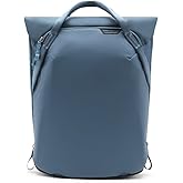 Peak Design Everyday Totepack 20L, Ocean, Weatherproof Shell, Top and Side Access, FlexFold Dividers, Laptop Sleeve, Internal Pockets, Backpack or Hand Carry, Versatile Tote Bag for Women and Men