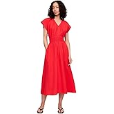 Gap Womens Smocked Waist Maxi Dress