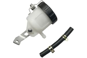 S SYUU Motorcycle Front Brake Master Cylinder Tank Oil Cup Fluid Bottle Reservoir w/Bracket Compatible with Suzuki GSX-R 600 