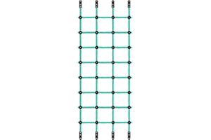 Besthouse Climbing Cargo Net, Indoor Climbing net, Outdoor Cargo Webbing Net, Military Climbing Cargo Net, 100% Nylon Materia