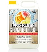 Pro-Kleen Steam Detergent – Citrus Fragrance, High Concentrate Cleaning Solution with Built in Wa...