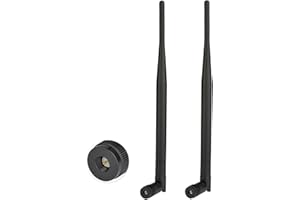 Superbat 4G LTE Cellular Trail Camera Antenna 4dBi SMA Male Antenna Omni-Directional for Spypoint Cuddeback Trail Camera Stealth Cam Tactacam Hotspot Router Security Camera etc.2pcs