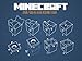 JINX Minecraft Head Costume Mask Set (Steve, Creeper & Enderman)