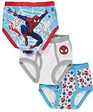 Spider-Man Little Boys' Toddler Web Head 3-Pack Briefs