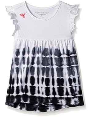 Burt's Bees Kids Girls' Organic Short Sleeve Empire Seam Tee