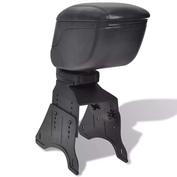 vidaXL Universal Car Armrest Black Seat Arm Hand Rest Centre Console