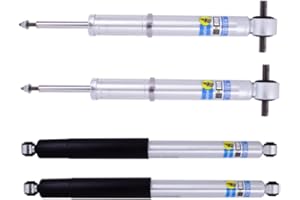 TrendsAuto Bilstein Set of Front and Rear 5100 Shocks fits 2019-2025 Silverado/Sierra 1500 with 0-1" Rear Lift and Trail Boss/AT4 Off Road Pkg | Provides 0-1.1" Front Lift | Includes TrendsAuto Decal
