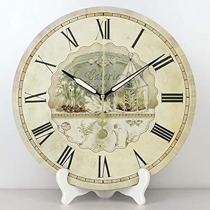 Amazon Com Vintage Decorative Table Clocks More Quiet Waterproof