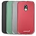 Fosmon DURA-FROST Smooth Durable & Flexible Slim Fit TPU Case Cover for Motorola Moto X (2nd Generation 2014) (Clear)