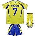 Sir Henry NASSR Riyadh Al Home #7 2024/2025 Kids Soccer Jersey/Shorts/Socks Gift Set for Fans Youth Sizes