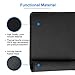 MROCO Mouse Pad 12 Pack [30% Larger] with Non-Slip Rubber Base, Premium-Textured & Waterproof Mousepads Bulk with Stitched Edges for Computers, Laptop, Office & Home, 8.5 x 11 inches, Black