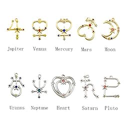 MYANAIL Nine Planets Pendant Necklace Sailor Moon