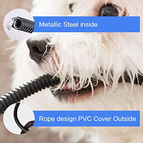 N / A Upgraded Pet Heating Pad for Dog Cat Heat Mat Indoor Electric Waterproof,with Timer and Temperature Adjustable Pet Bed Heater Warmer with Chew Resistant Steel Cord,17x 17 inch (Blue)