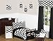 Sweet Jojo Designs Black and White Chevron Collection Zig Zag Window Valance