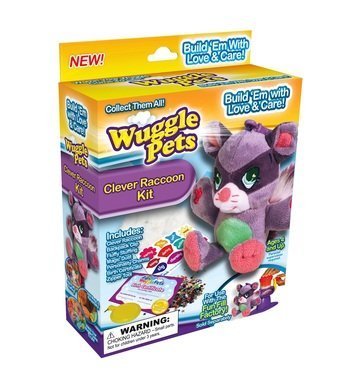 Wuggle Pets As Seen On TV Clever Raccoon Kit