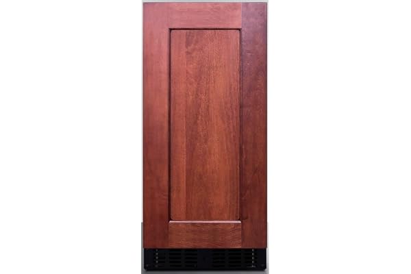 Summit Appliance ASDS1523IF 15" Wide Built-In All-Refrigerator, ADA Compliant, Black Cabinet, Stainless Steel Door, Digital Controls, Open Door Alarm, Frost-free Operation, Panel NOT Included