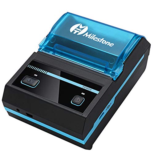 Mini Thermal Bluetooth Receipt Wireless Printers, Portable Personal Bill Wireless Bluetooth Receipt Printers (2inch Receipt Printer)