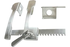 VR Instrument Supply FINOCHIETTO Rib Spreader Veterinary Retractor German Stainless CE 12"