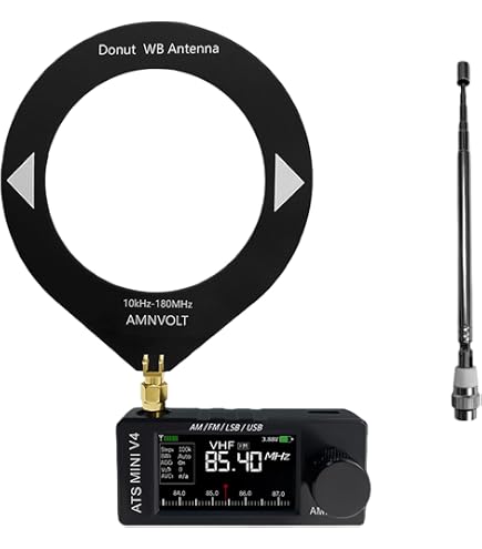 Amazon.com: Upgraded ATS MINI V4 Radios, SI4732 Pocket Shortwave