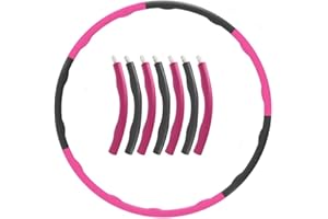 Adjustable Adult Foam Plastic Hula Hoop for Fitness and Waist Training