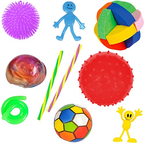 UPC 712038466313, 10 Piece Sensory Integration Products - Processing Toys and Fidgets for Kids and Adults