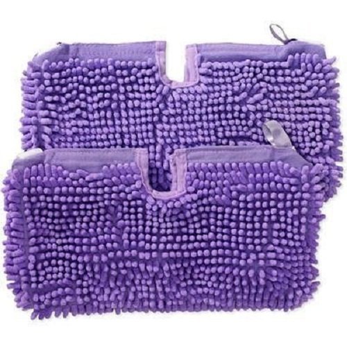 2 x SHARK Steam Cleaner Microfibre Coral Cleaning Pads S3501, S3601, S3901