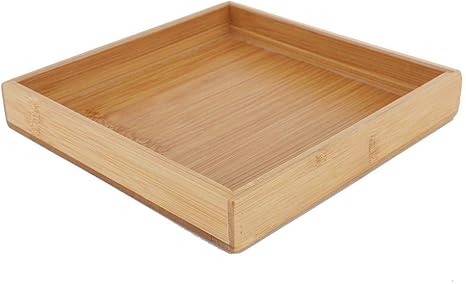 Amazon Com Wooden Serving Tray Set Bamboo Serving Trays Japanese Style Rectangular Food Serving Tray Wooden Serving Platters Bamboo Trays 19 319 33 Cm Serving Trays