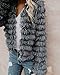 Inorin Womens Open Front Cardigan Faux Fur Coat Vintage Parka Shaggy Jacket Warm Coat Tops