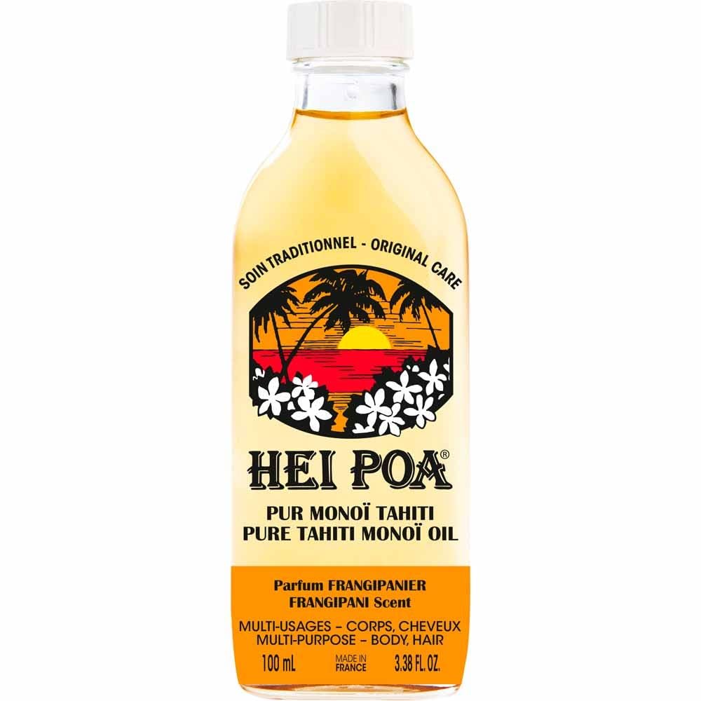 Hei Poa Pure Tahiti Monoï Oil Frangipani Scent 100ml