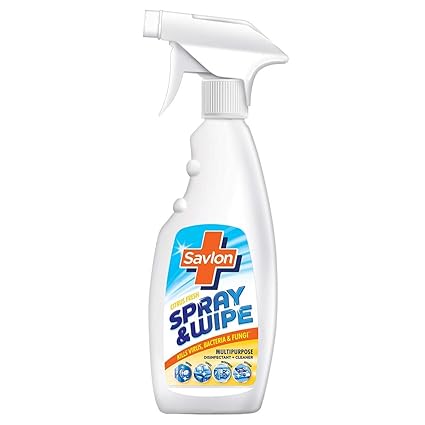 Savlon Spray & Wipe Multipurpose Disinfectant Cleaner-500 ml