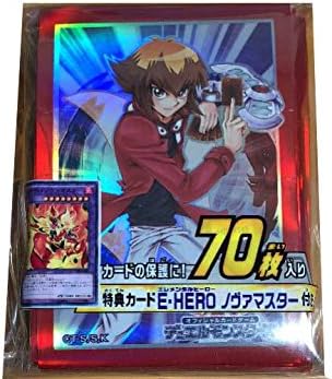 Amazon Co Jp 遊戯王 公式スリーブ 遊戯十代 E Hero ノヴァマスター付き ホビー 通販