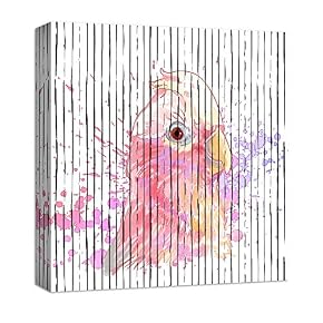 Canvas Wall Art Cute Abstract Animals...
