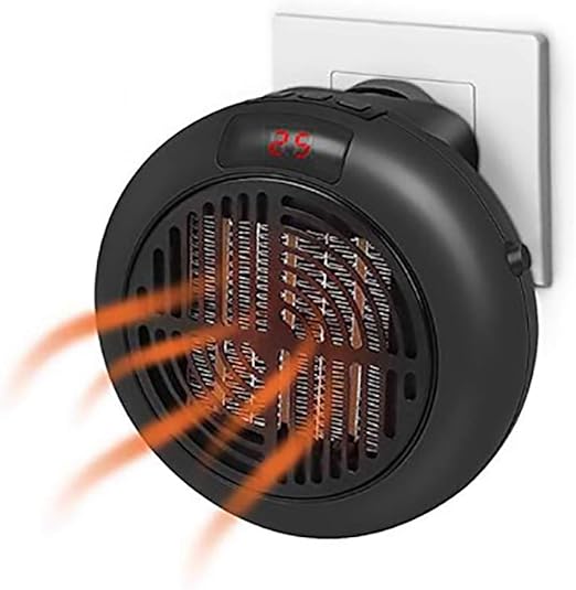FGHTL Stufetta Elettrica Bagno Basso Consumo, Termoventilatore Elettrico con 900W FGHTL Stufetta Elettrica Bagno Basso Consumo, Termoventilatore Elettrico con 900W