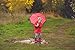 OAKI Kids Waterproof Rain Boots with Easy-On Handles, Fiery Red, 12T US Toddler