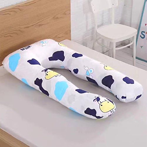 QUEENBACK Body Sleeping Pillow,New Maternity Pregnancy Boyfriend Arm Case Covers Sleep U Shape Cushion Cover