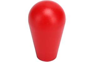 Style Oval Game Rocker Top Handle Joystick Head M6, Improve Gaming Experience, Suitable for Game Console Handles (Red)