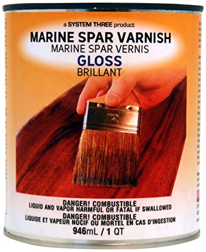 System Three Marine Spar Varnish, Gloss, 1 Qt Can - Thumbnail 2