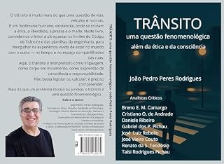 Livro TRÂNSITO: UMA QUESTÃO FENOMENOLÓGICA: muito além da ética e da consciência