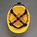 3M Hard Hat, Yellow, Lightweight, Adjustable 4-Point Ratchet, H-702R