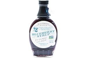 BLACKBERRY PATCH Blueberry Syrup, 8 OZ